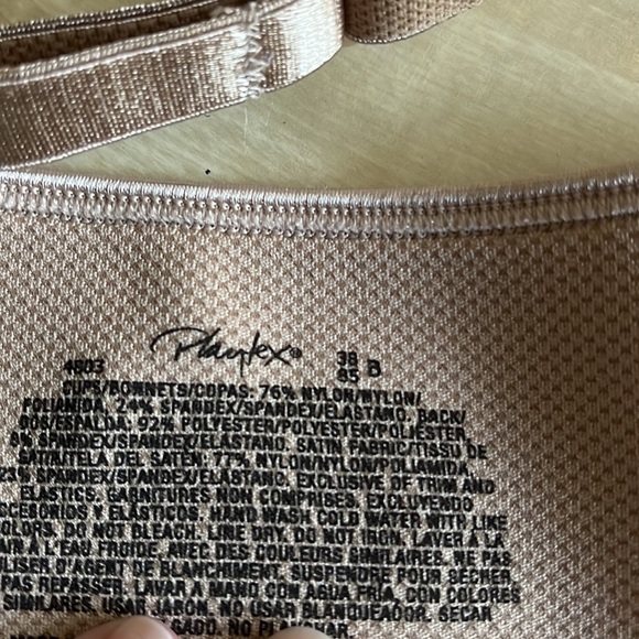 Playtex 38B beige bra - Picture 5 of 7